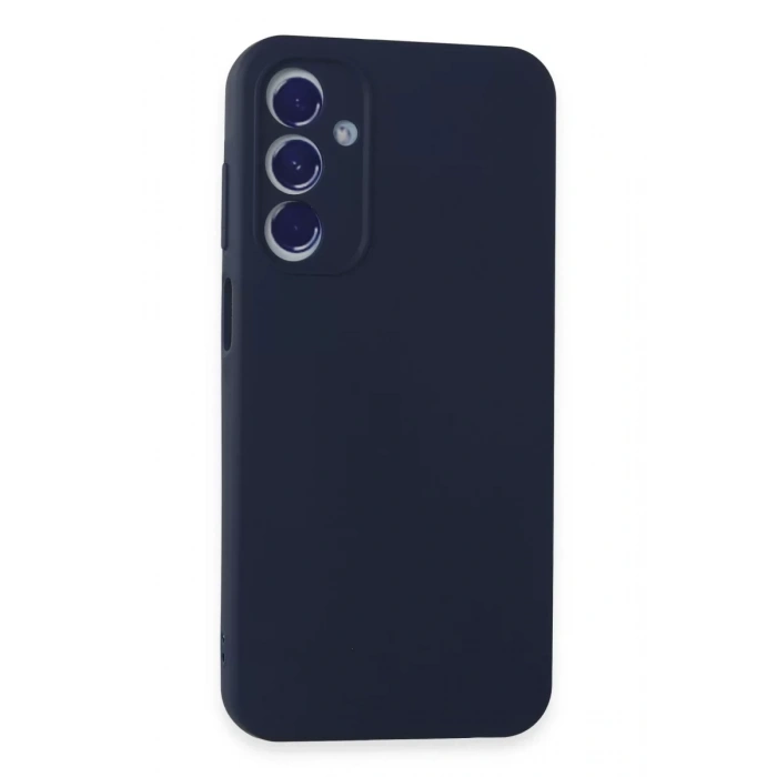 Samsung Galaxy A15 4G Kılıf First Silikon - Lacivert