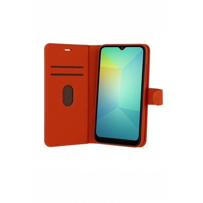 Samsung Galaxy A17 5G Trend S Plus Kapaklı Kılıf - Kırmızı