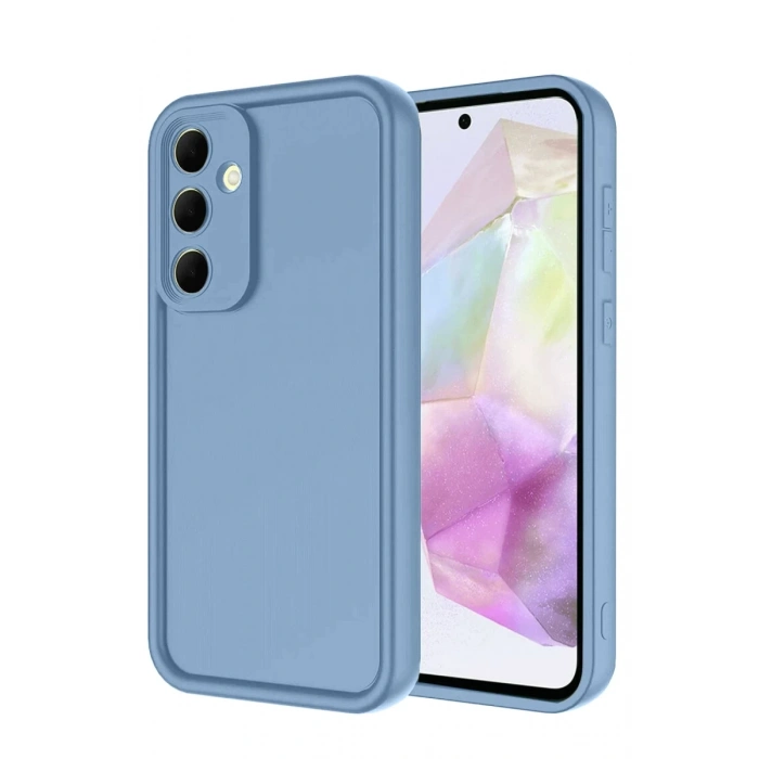 Samsung Galaxy A17 5G Viera Silikon - Mavi