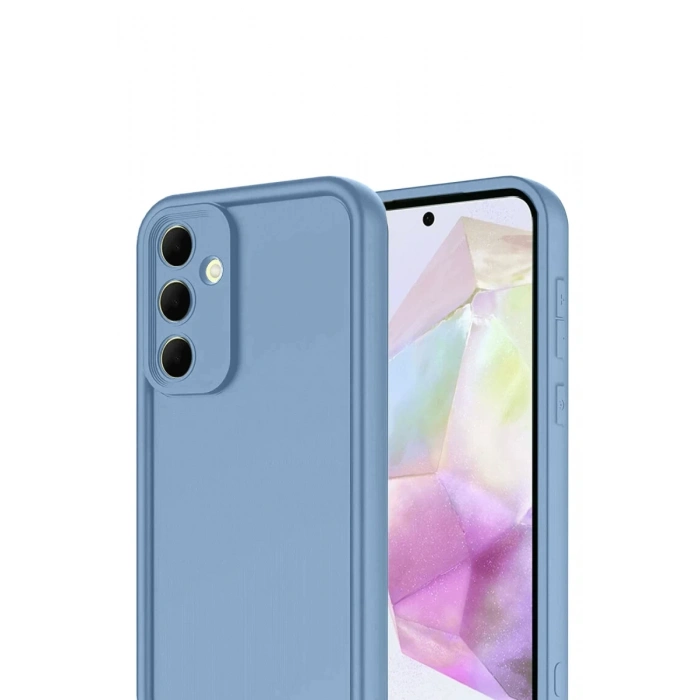 Samsung Galaxy A17 5G Viera Silikon - Mavi