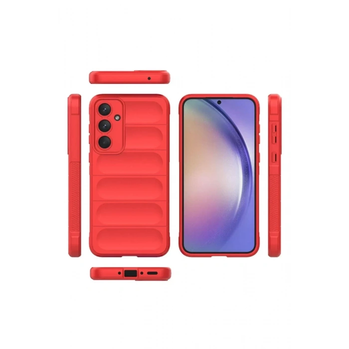 Samsung Galaxy A26 Kılıf Optimum Silikon - Kırmızı