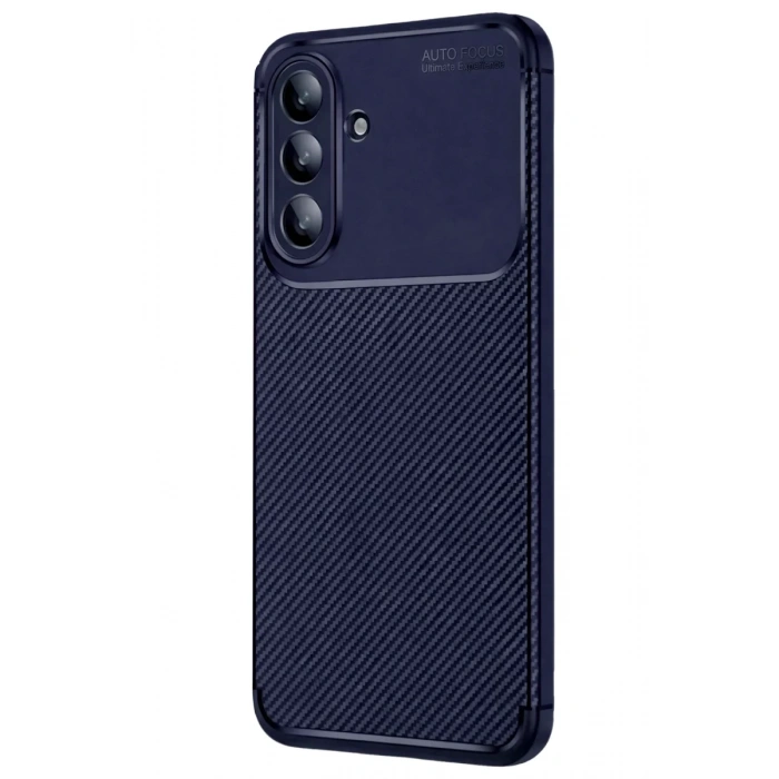 Samsung Galaxy A27 5G Auto Focus Karbon Kapak - Lacivert