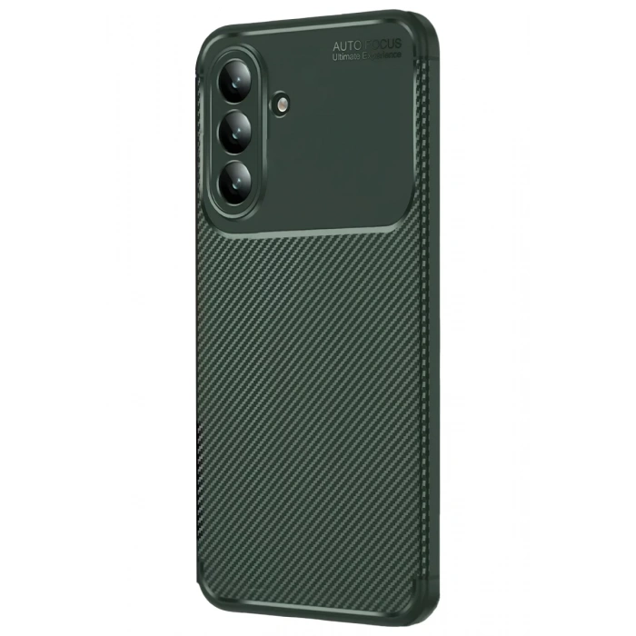 Samsung Galaxy A27 5G Auto Focus Karbon Kapak - Yeşil