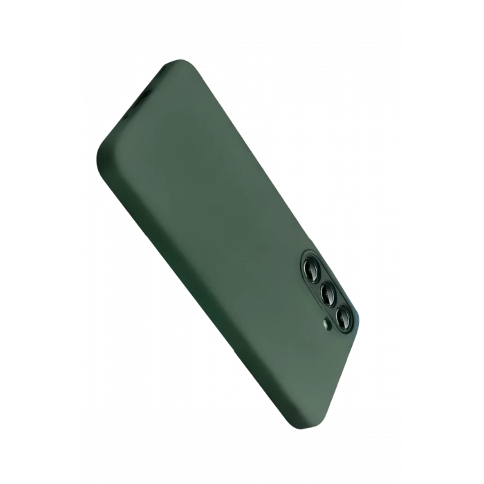Samsung Galaxy A27 5G First Silikon - Koyu Yeşil
