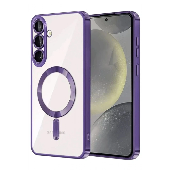 Samsung Galaxy A27 5G Kross Magneticsafe Kapak - Mor