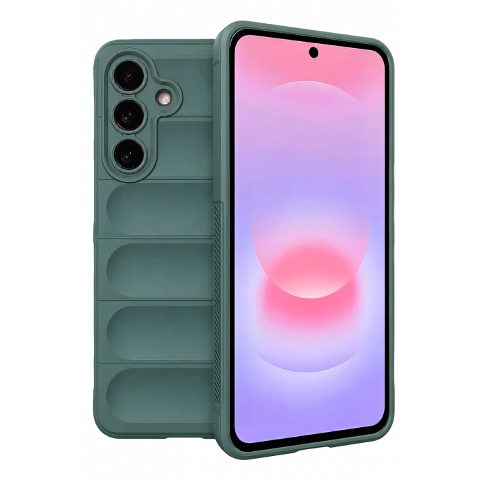 Samsung Galaxy A27 5G Optimum Silikon - Koyu Yeşil