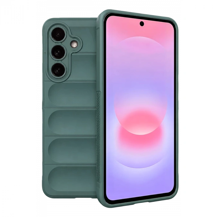 Samsung Galaxy A27 5G Optimum Silikon - Koyu Yeşil