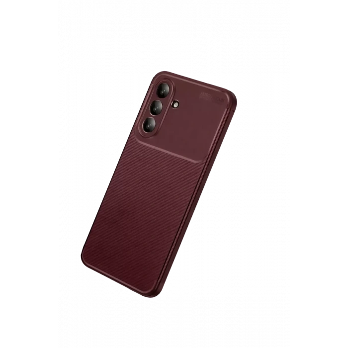 Samsung Galaxy A37 5G Auto Focus Karbon Kapak - Bordo