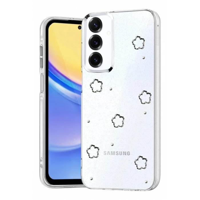 Samsung Galaxy A37 5G Fiyonk Desenli Kapak - Desen 2