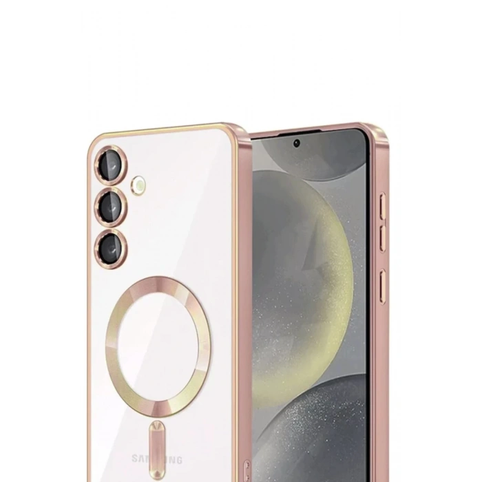 Samsung Galaxy A56 Kross Magneticsafe Kapak - Rose
