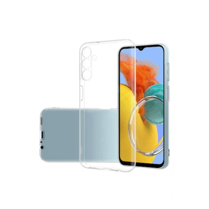Samsung Galaxy M14 5G Kılıf Lüx Şeffaf Silikon