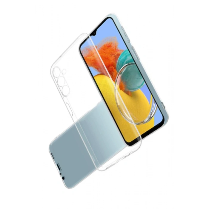 Samsung Galaxy M14 5G Kılıf Lüx Şeffaf Silikon