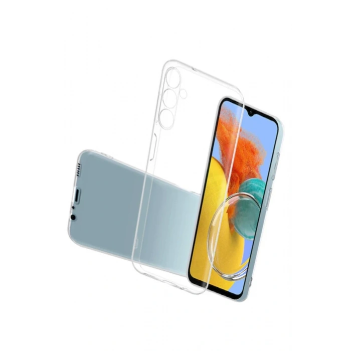 Samsung Galaxy M14 5G Kılıf Lüx Şeffaf Silikon