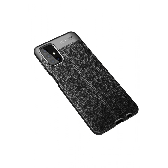 Samsung Galaxy M31S Kılıf Auto Focus Kapak - Siyah