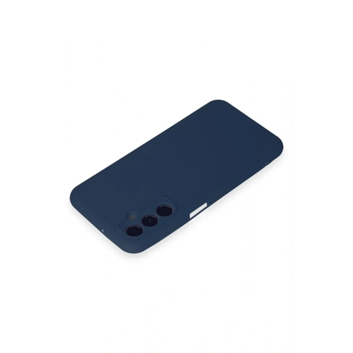 Samsung Galaxy M34 5G Kılıf First Silikon - Lacivert