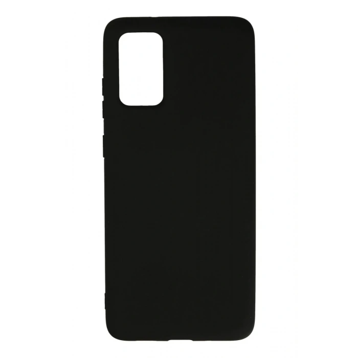 Samsung Galaxy S20 Plus Kılıf Nano içi Kadife Silikon - Siyah
