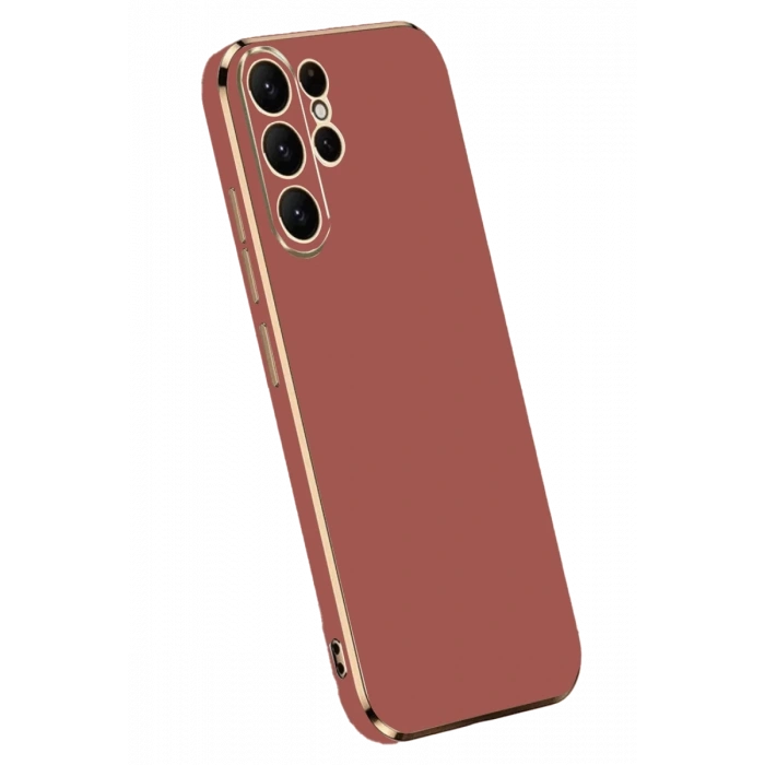 Samsung Galaxy S24 Ultra Kılıf Volet Silikon - Kırmızı