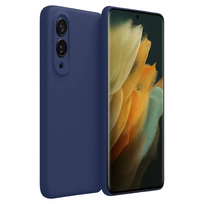 Samsung Galaxy S25 Edge First Silikon - Lacivert