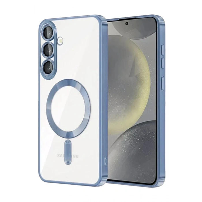 Samsung Galaxy S25 FE Kross Magneticsafe Kapak - Sierra Blue