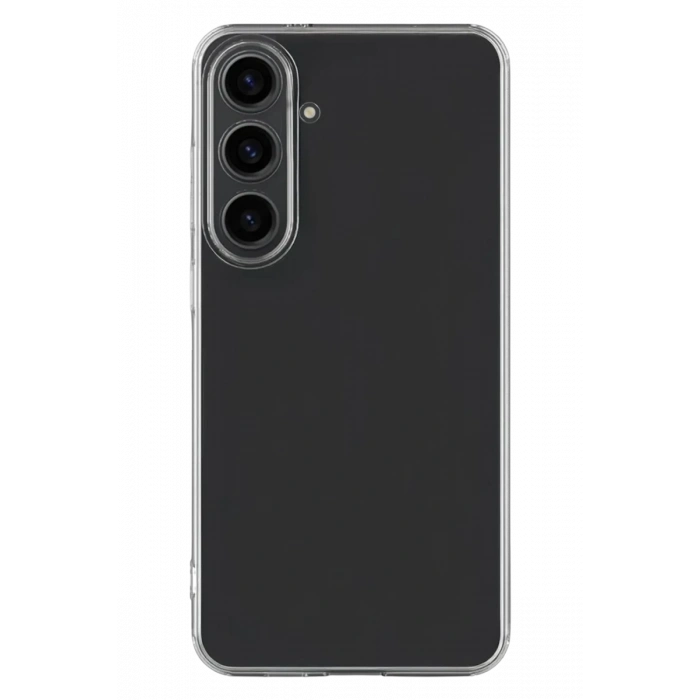 Samsung Galaxy S26 FE Lüx Şeffaf Silikon - Şeffaf
