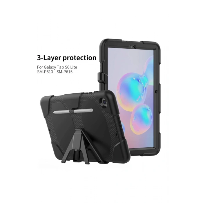 Samsung Galaxy T500 Tab A7 10.4 Kılıf Griffin Tablet Kapak - Siyah