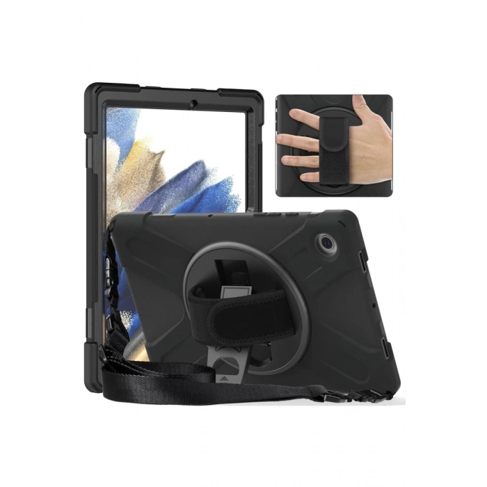 Samsung Galaxy Tab A11 Kılıf Amazing Tablet Kapak - Siyah