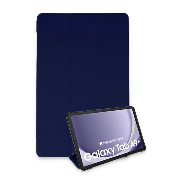 Samsung Galaxy Tab A9 Plus Kılıf Tablet Smart Kılıf - Lacivert