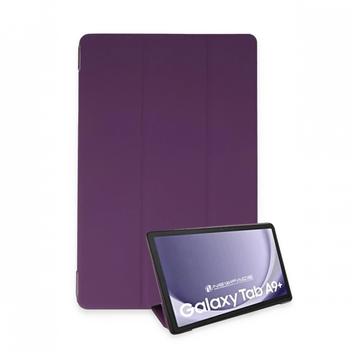 Samsung Galaxy Tab A9 Plus Kılıf Tablet Smart Kılıf - Mor