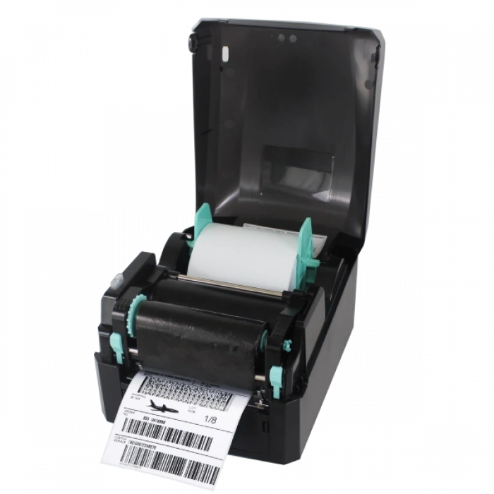 GE300 203DPI TERMAL TRANSFER SERİ+USB+ETHERNET BARKOD YAZICI (RİBONLU KULLANIM)