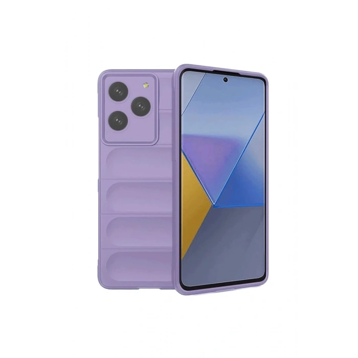 General Mobile Era 50 Kılıf Optimum Silikon - Lila