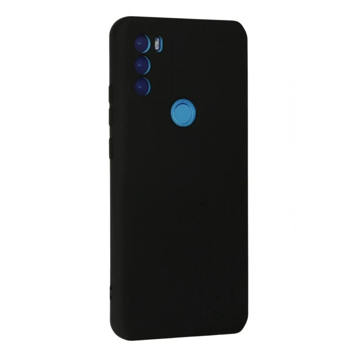 General Mobile GM 21 Plus Kılıf Nano içi Kadife Silikon - Siyah