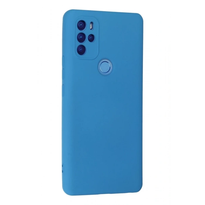 General Mobile GM 21 Pro Kılıf Nano içi Kadife Silikon - Mavi