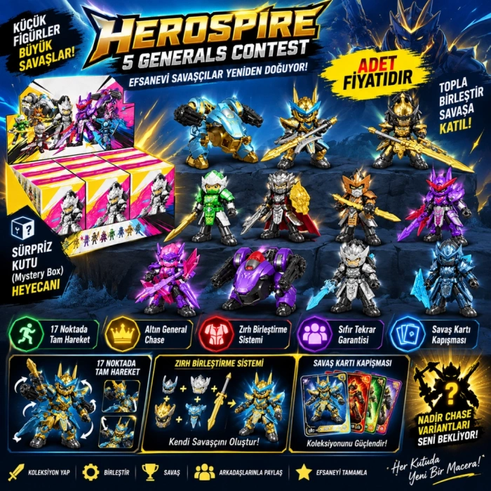 GENERALS CONTEST FİGÜR 1 ADET FİYATIDIR