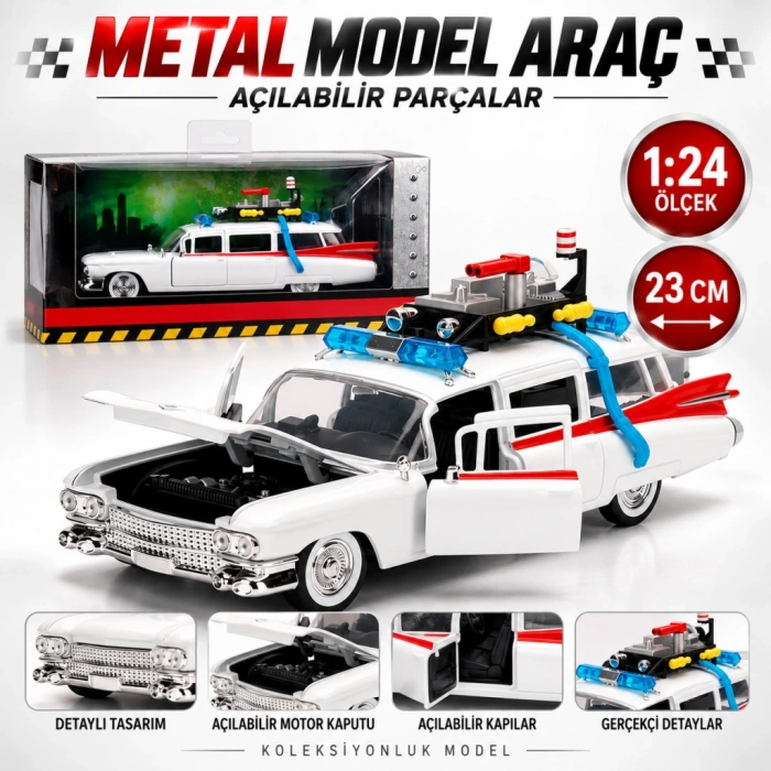 Ghostbusters ECTO-1 Model Araç