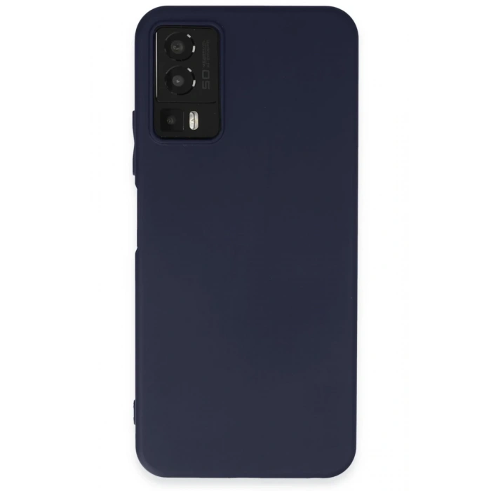 General Mobile GM 23 Kılıf First Silikon - Lacivert