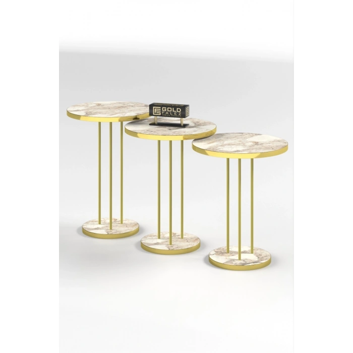 Gold Terra Zigon Efes Beyaz 3lü