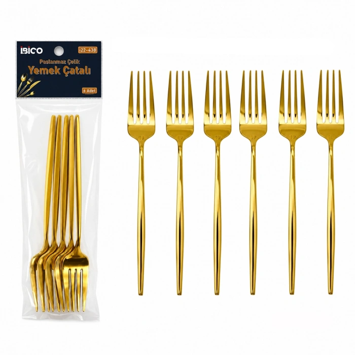 Gold Yemek Çatalı