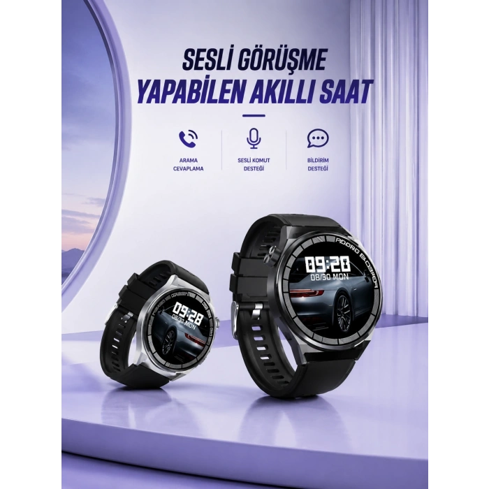 Gt8 Akıllı Sesli Görüşme Yapabilen Saat