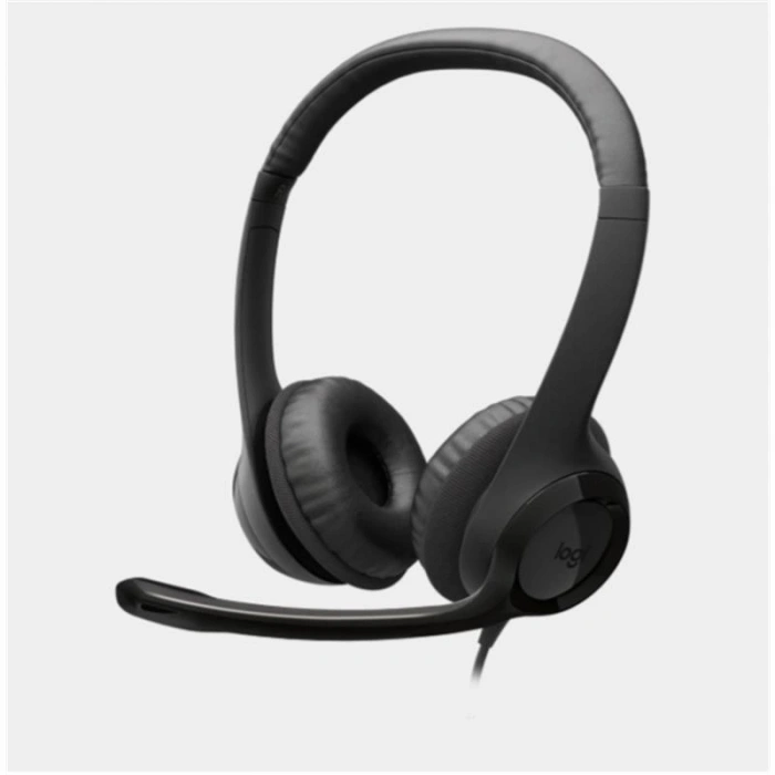H390 KABLOLU SİYAH KULAKLIK 981-000406