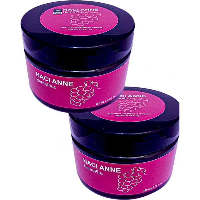 Hacı Anne Hemoplus Doğal Kremi 250 ml x 2 Adet