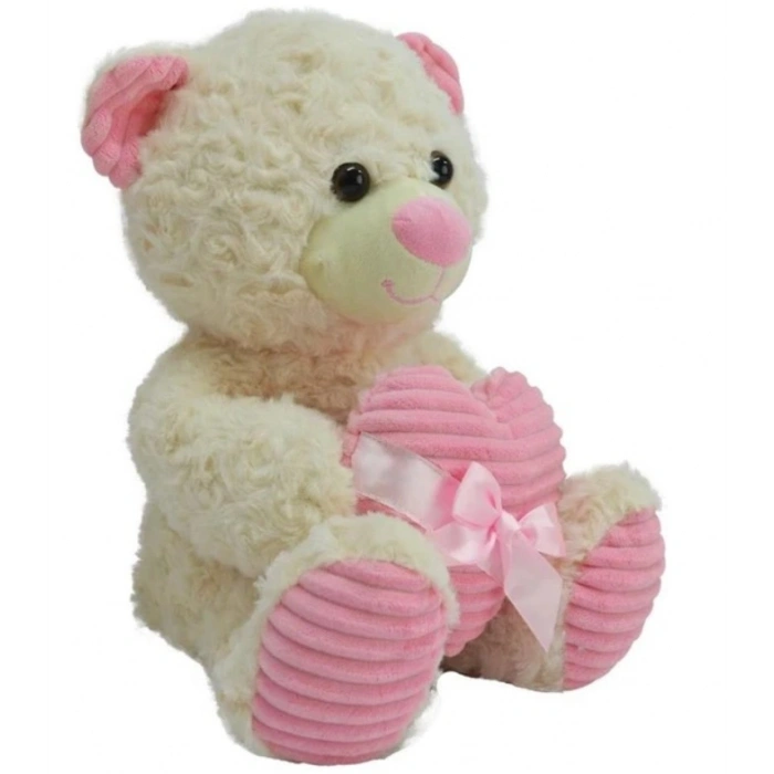 Halley Kalbi Kurdaleli Peluş Ayı 35 Cm 62915