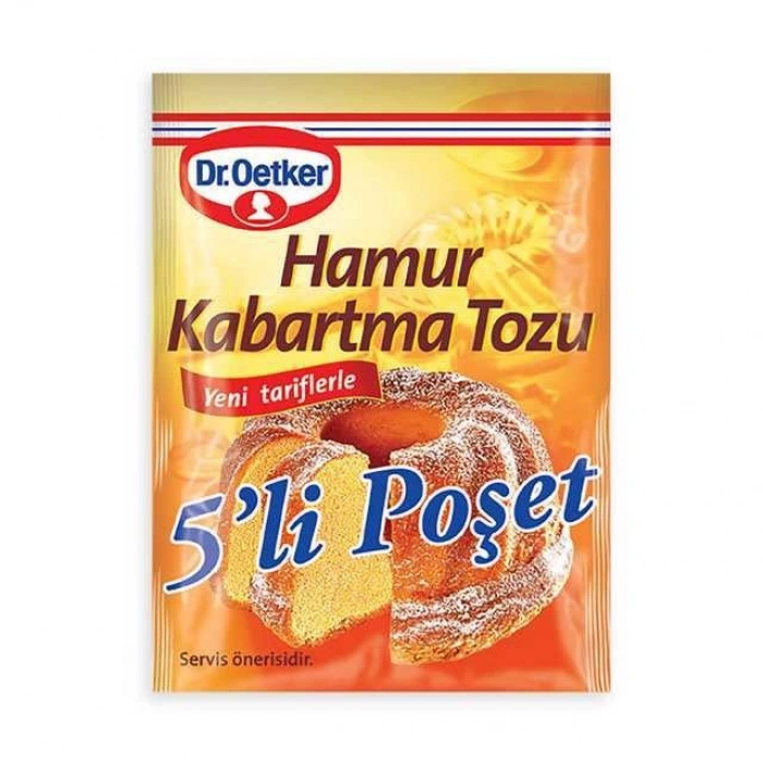 Hamur Kabartma Tozu 5`lı 1 Adet
