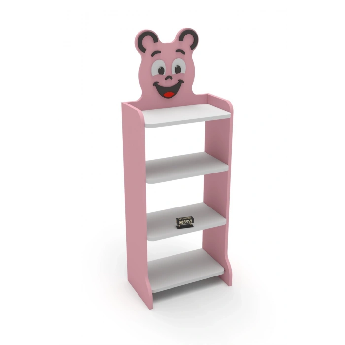 Happy Face Çocuk Kitaplığı Pembe