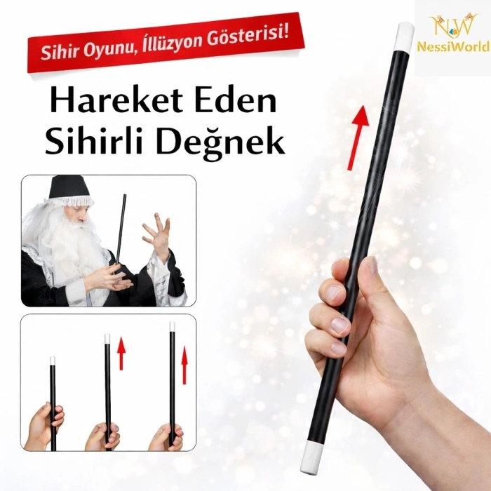 Hareket Eden Sihirli Değnek Çubuk 24 cm