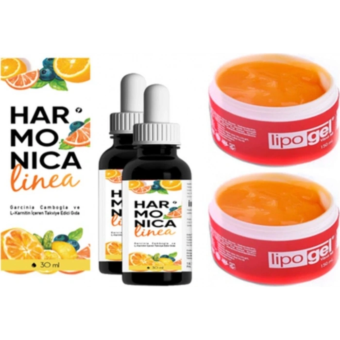 Harmonica Linea 30ML Damla 2 Ad + Lipo Gel 150ML Jel 2 Ad