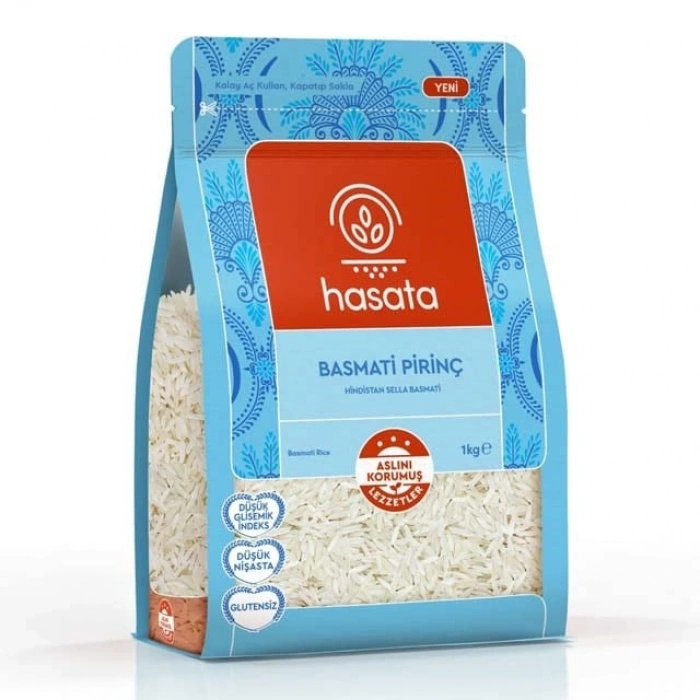 Hasata Basmati Pirinç 1000gr 1 Adet