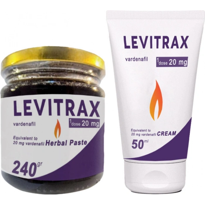 Helsol Levitrax Macun 240GR + Levitrax 50 ml Krem: Erkeklerin Performanslarına Özel Set
