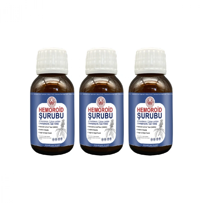 Hemeroid Şurubu 50 ml 3 Adet
