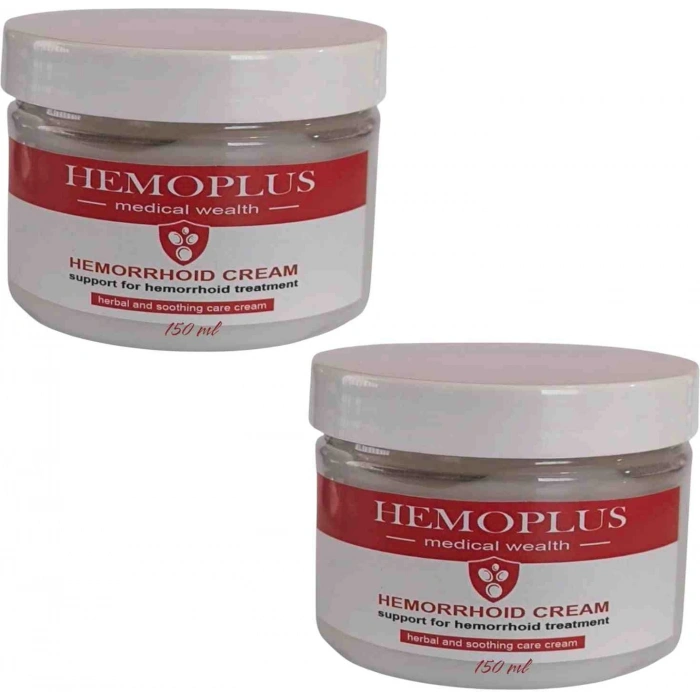Hemoplus Hemoroidin Kremi 2 Adet 150 Ml
