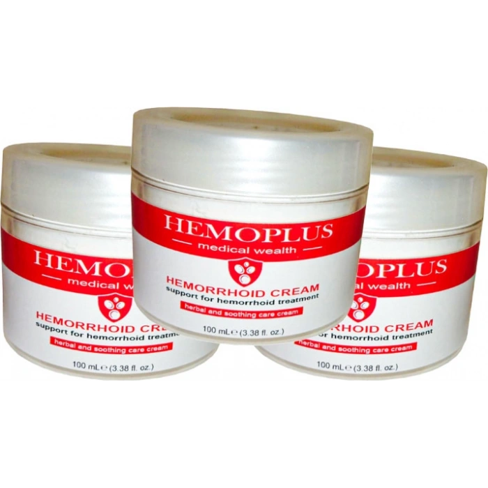 Hemoplus Krem 150 ml 3 Adet Birden